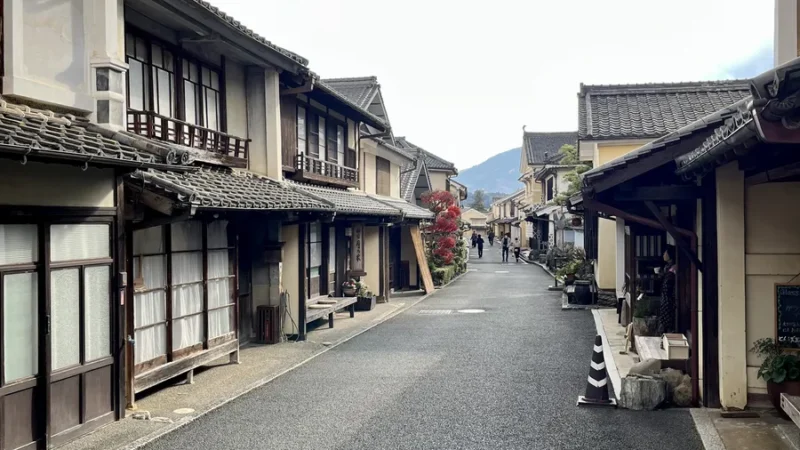 Traditional street in Ehime