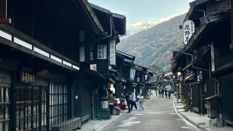 main street of Narai-Juku