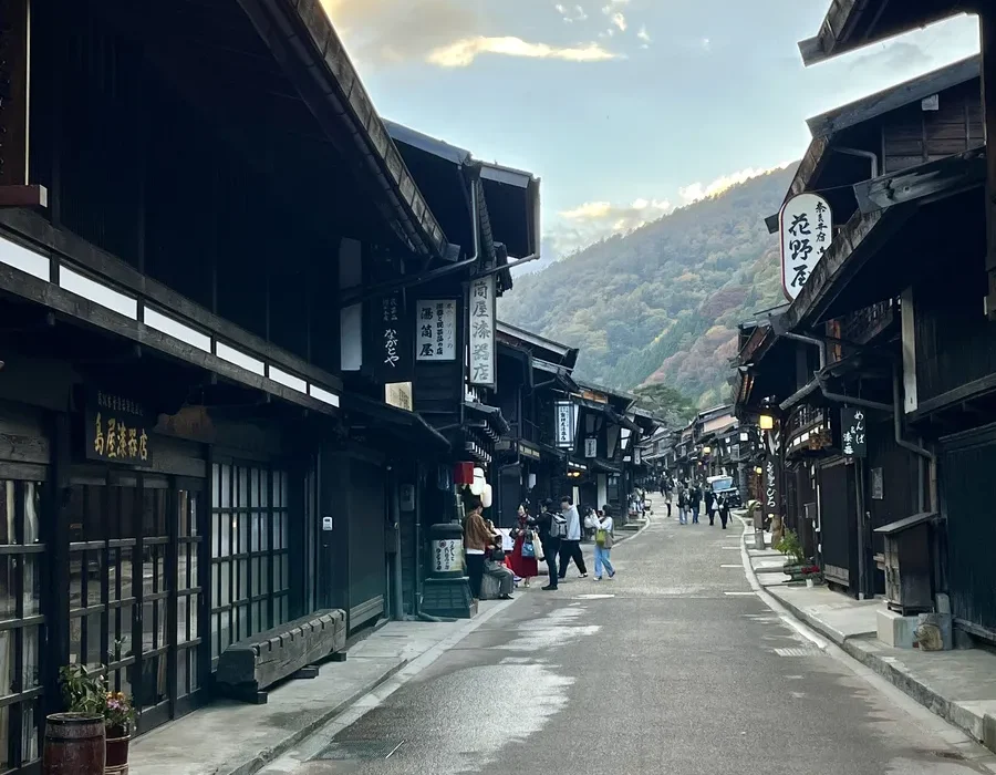 main street of Narai-Juku